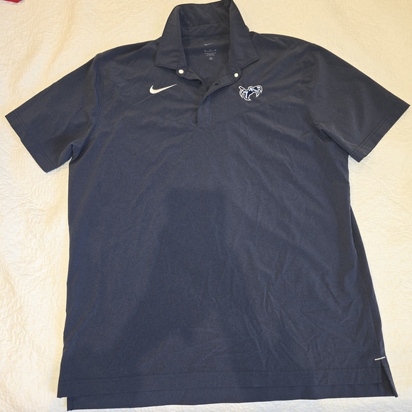 Nike Men's Blue Weatherproof Rain Layer Golf Baseball Mens Size XL - Picture 3 of 8